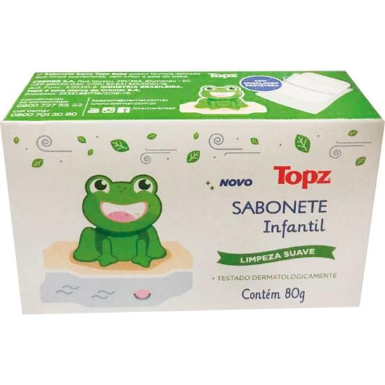 Imagem de Sabonete em barra infantil topz baby suave 80g