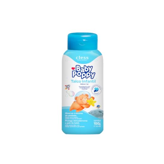 Imagem de Talco infantil babby poppy 100g