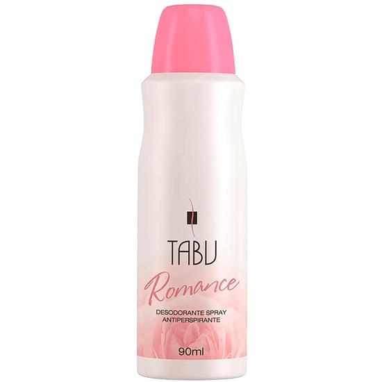 Imagem de Desodorante spray feminino tabu romance 90ml