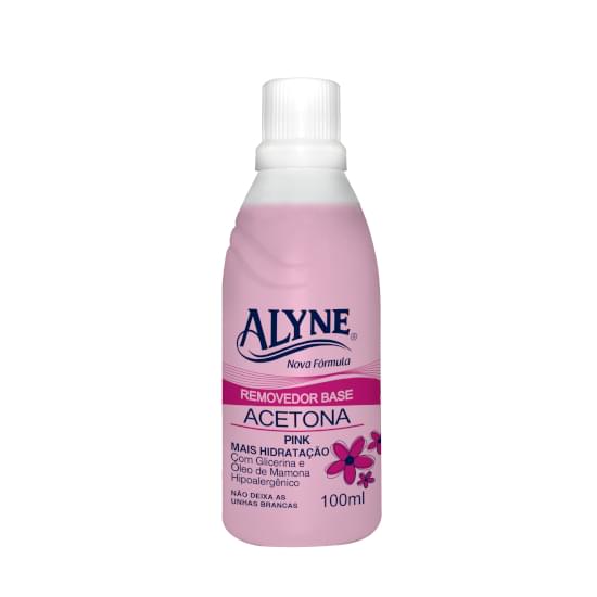 Imagem de Alyne removedo acetona 100ml rosa m12