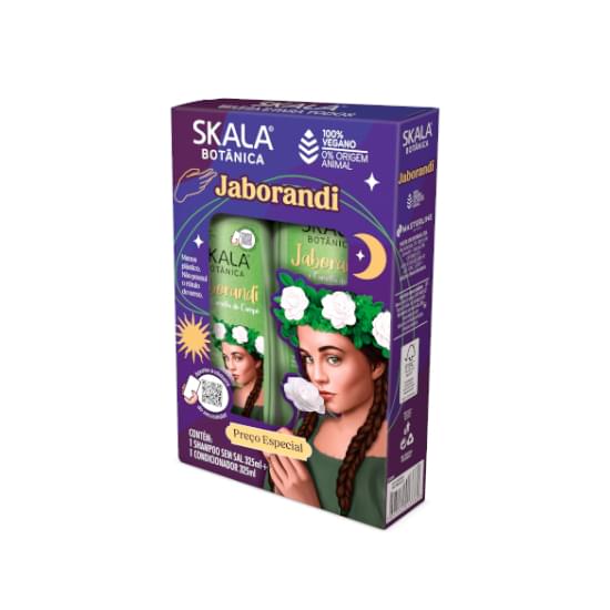 Imagem de Kit skala jaborandi plus shampoo 325ml e condicionador 325ml