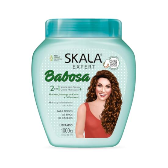 Imagem de Creme para tratamento 2 em 1 skala  babosa hidronutritivo 1 kg