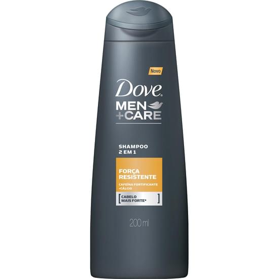 Imagem de Shampoo dove men+care força resistente frasco 200ml