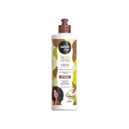 Imagem de Ativador de cachos salon line s.o.s cachos coco 500ml