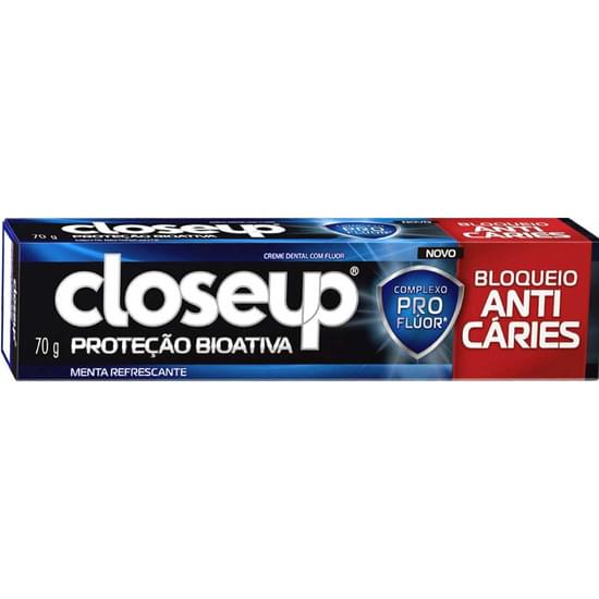 Imagem de Creme dental close up bloqueio anticáries proteção bioativa 70g