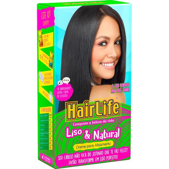 Imagem de Alisante hair life liso e natural 180g