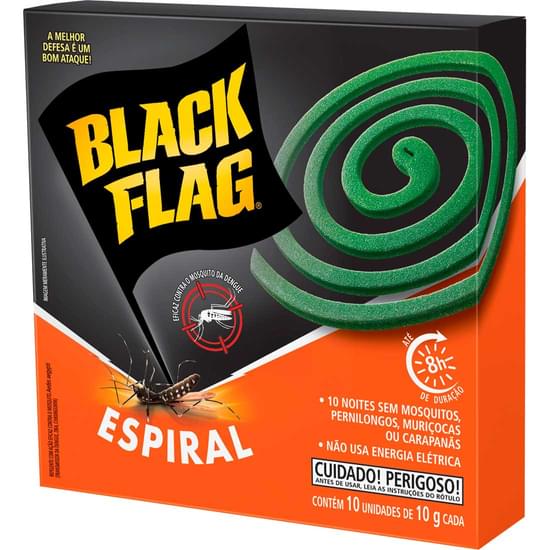 Imagem de Inseticida espiral black flag | com 10 unidades