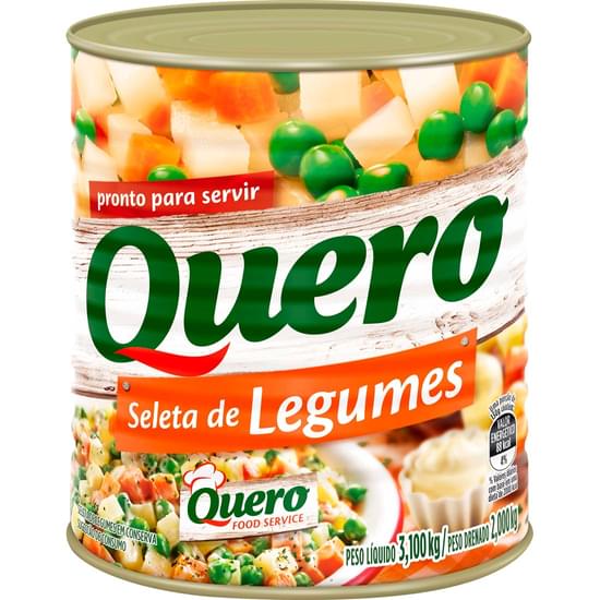 Imagem de Seleta de legumes quero lata 2kg