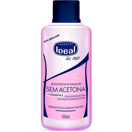 Imagem de Removedor para esmalte ideal sem acetona 100ml