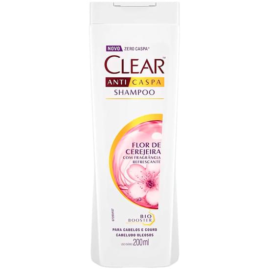 Imagem de Shampoo anticaspa clear women flor de cerejeira 200ml