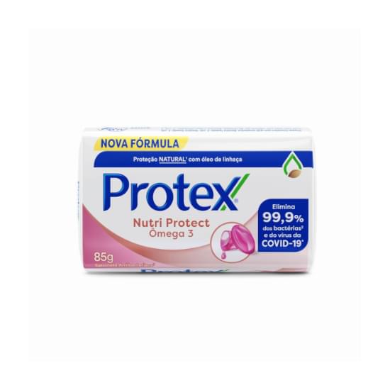 Imagem de Sabonete em barra antibacteriano protex nutri protect ômega 3 85g