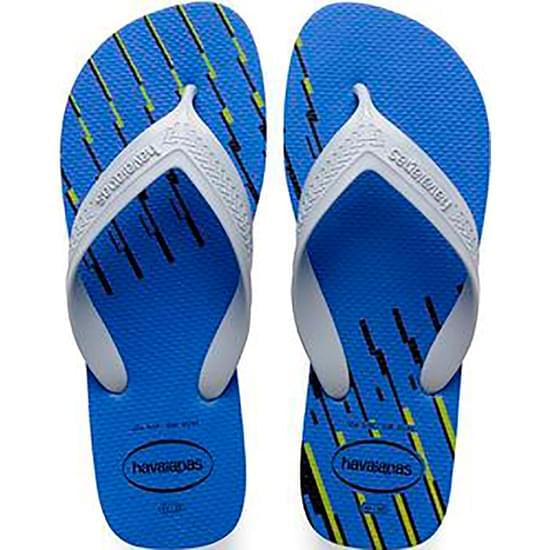 Imagem de Sandália havaianas masculino top max basic azul estrelado 35/36