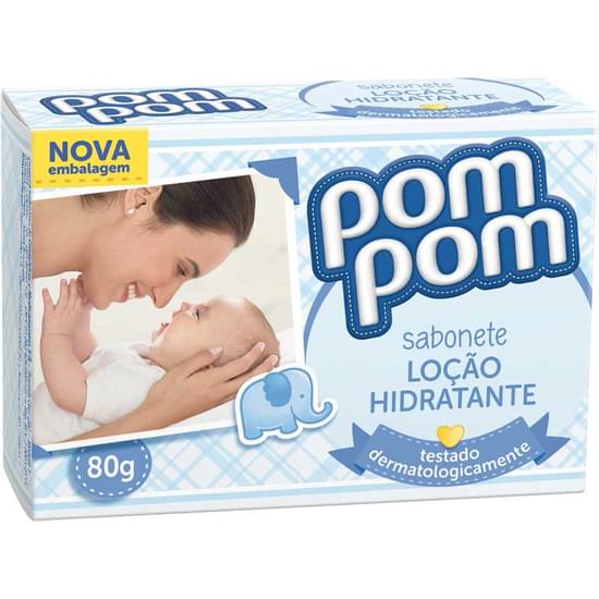 Imagem de Sabonete infantil pom pom hidratante 80g