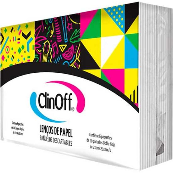 Imagem de Lenço de papel de bolso clin-off | com 6 unidades