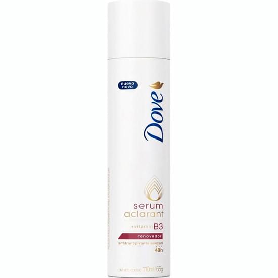 Imagem de Desodorante aerosol feminino dove renovador sérum aclarant 65g