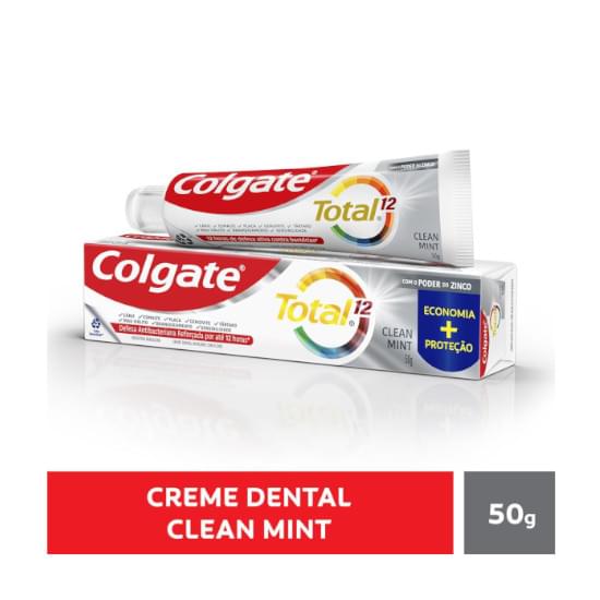 Imagem de Creme dental colgate total 12 clean mint 50g