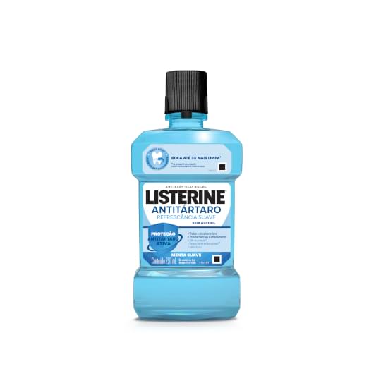 Imagem de Enxaguante bucal listerine zero áçucar tartar control 250ml