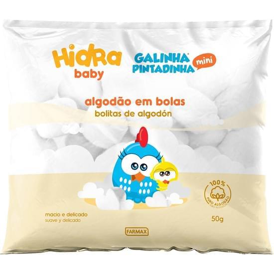 Imagem de Algodão bola hidra baby galinha pintadinha 50g