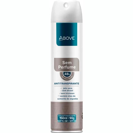 Imagem de Desodorante aerosol masculino above sem perfume 50g