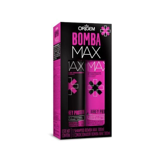 Imagem de Kit origem bomba max shampoo e condiconador 300ml