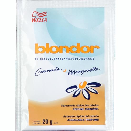 Imagem de Pó descolorante blondor camomila e manzanilla 20g