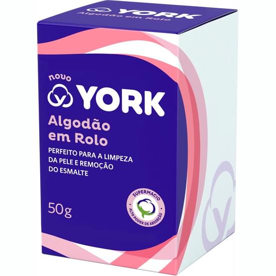 Imagem de Algodão hidrófilo york caixa 50g