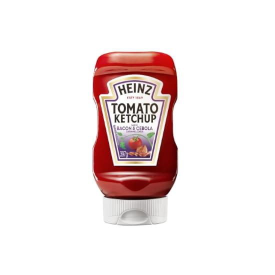 Imagem de Ketchup heinz sabor bacon, cabola e caramelo 397g