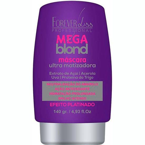 Imagem de Máscara para hidratação forever liss mega blond black 140g