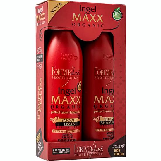 Imagem de Kit progressiva forever liss igelmaxx 1l | com 2 unidades