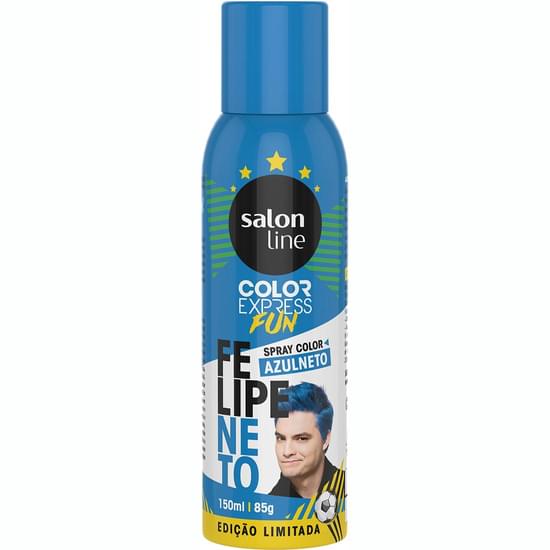 Imagem de Tintura em spray color express fun felipe neto azulneto 150ml