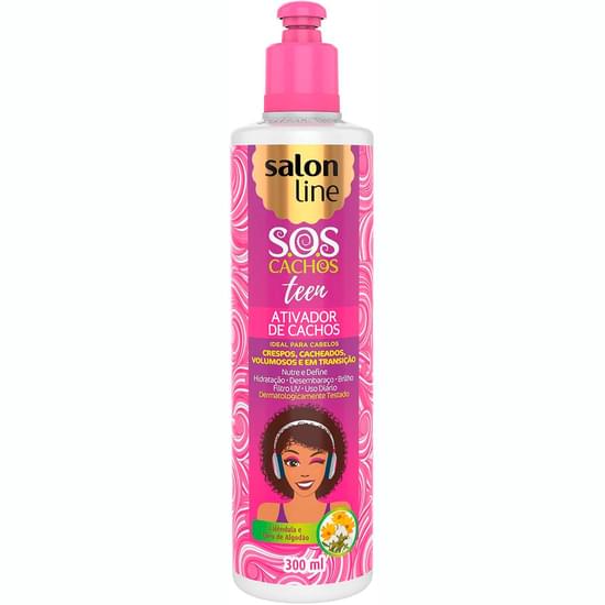 Imagem de Ativador de cachos teen salon line teens s.o.s cachos 300ml