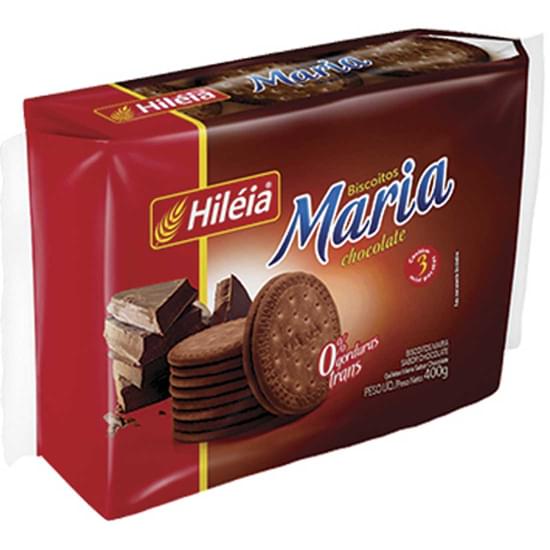 Imagem de Biscoito maria hiléia chocolate 400g