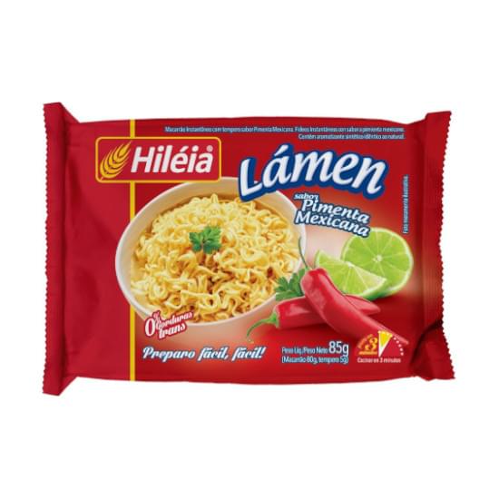 Imagem de Macarrão instantâneo hiléia pimenta mexicana 85g