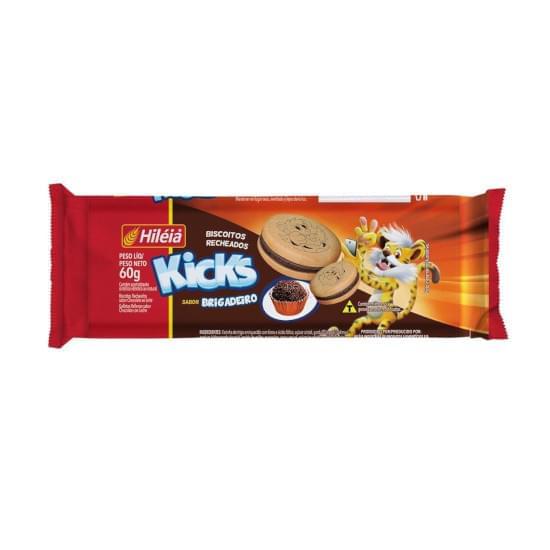 Imagem de Biscoito recheado hiléia kicks brigadeiro 60g