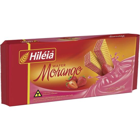 Imagem de Biscoito wafer hiléia morango 115g