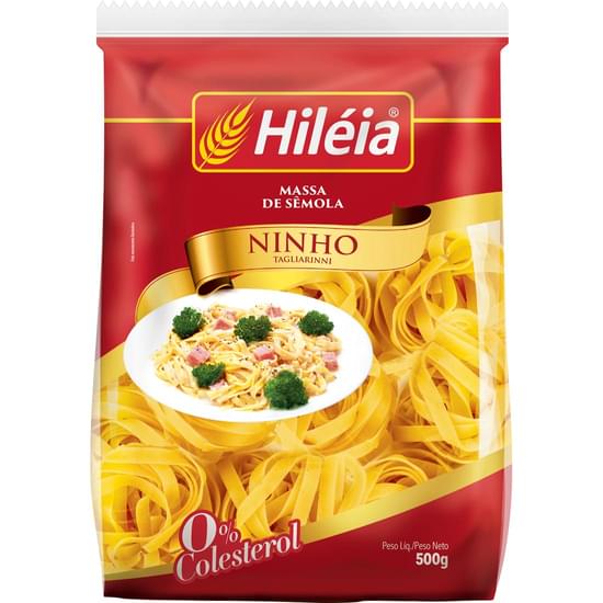 Imagem de Macarrão sêmola hiléia ninho 500g