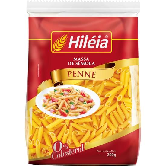 Imagem de Macarrão sêmola hiléia tipo penne 200g