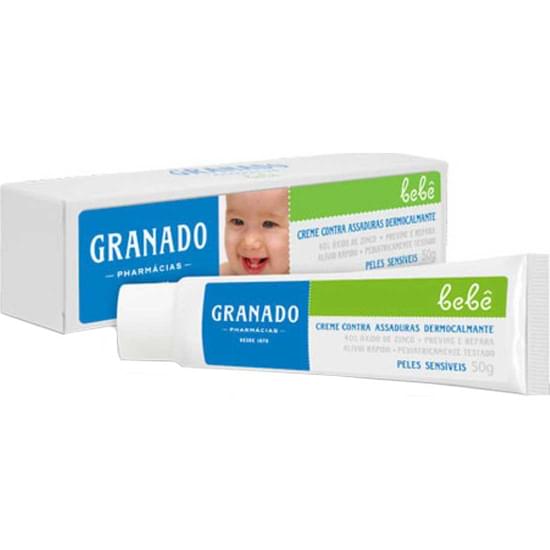 Imagem de Creme contra assaduras bebê granado dermocalmante 50g