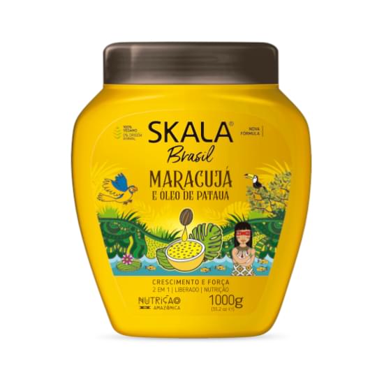 Imagem de Creme para tratamento 2 em 1 skala maracuja e oleo de pataua 1kg