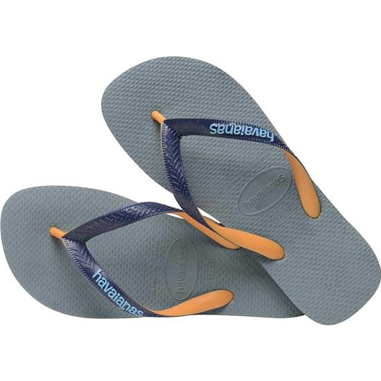 Imagem de Sandália havaianas masculino top mix azul prateado 33/34