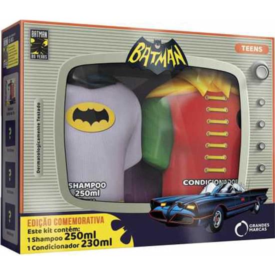 Imagem de Kit banho biotropic batman e robin shampoo 250ml e condicionador 230ml