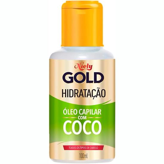 Imagem de Óleo capilar niely gold água de coco 100ml