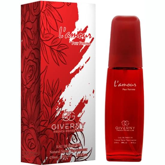 Imagem de Colônia feminina giverny lamor pour femme 30ml