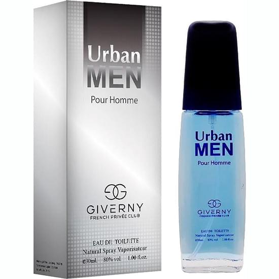 Imagem de Colônia masculina giverny urban man pour homme 30ml