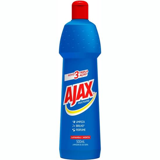 Imagem de Limpador ajax multiuso lavanda + menta 500ml