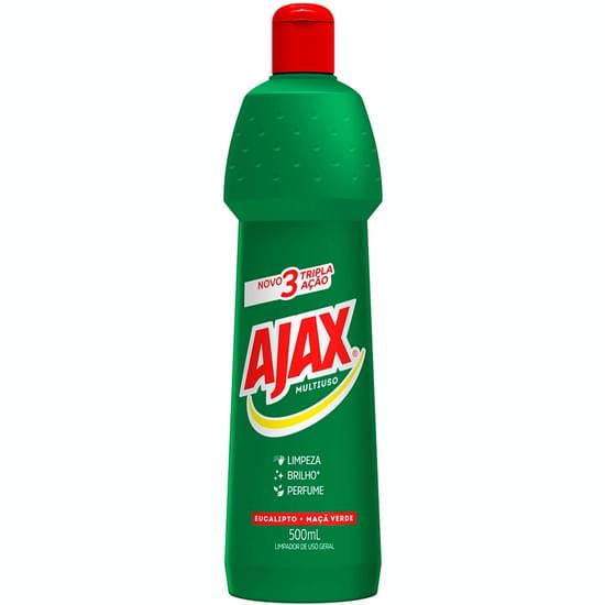 Imagem de Limpador ajax multiuso eucalipto + maçã verde 500ml