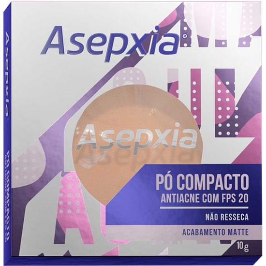 Imagem de Pó compacto antiacne asepxia marfim 10g