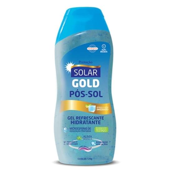 Imagem de Pós sol solar gold gel hidratante e refrescante 120ml