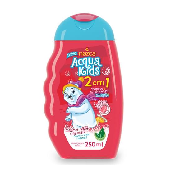 Imagem de Acqua kids sh 2 em 1 250ml algodão doce