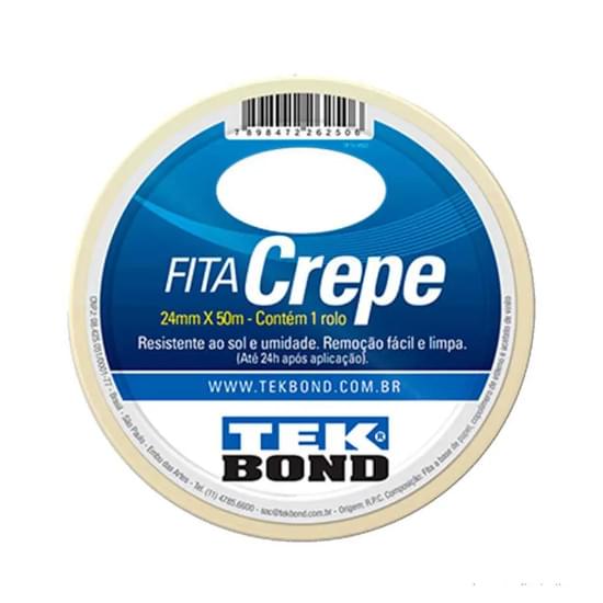 Imagem de Fita crepe 48mm x 50m tekbond